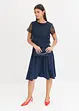 Midi jurk met kant, bonprix