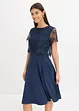 Midi jurk met kant, bonprix