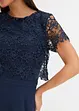 Midi jurk met kant, bonprix