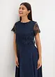 Midi jurk met kant, bonprix