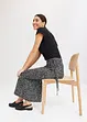Jersey rok van gestructureerde crêpe, bonprix
