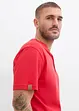 Henley shirt, korte mouw (set van 2) van biologisch katoen, bonprix