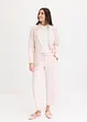 Stretch twill broek met riem, bonprix