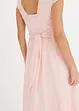 Chiffon jurk met kant, bonprix