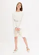 Jersey jurk met volants, bonprix