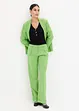 Geribde trui met viscose, bonprix