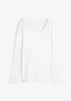 Katoenen longsleeve met ronde hals, bonprix