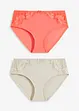 Maxislip met kant (set van 2), bonprix