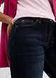 Straight jeans met mid waist, bonprix