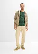 Regular fit twill broek van katoen, straight, bonprix