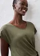 Wikkelshirt van puur linnen, bonprix