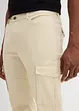 Slim fit stretch cargo broek, straight, bonprix