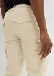 Slim fit stretch cargo broek, straight, bonprix
