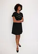 Mini jurk met licht uitlopende rok, bonprix