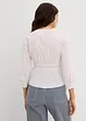 Blouse met plooitjes en elastische naden, bonprix
