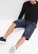 Lichte jeans cargo bermuda, relaxed fit, bonprix