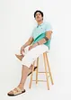 Lichte jeans cargo bermuda, relaxed fit, bonprix