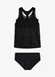 Tankini (2-dlg. set) van kant, bonprix