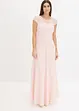 Chiffon jurk met kant, bonprix