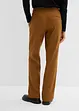 High waist linnen broek van een linnen-viscosemix, bonprix