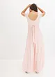 Chiffon jurk met kant, bonprix