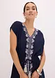 Boho midi jurk met borduursel, bonprix