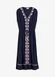 Boho midi jurk met borduursel, bonprix
