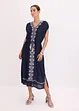 Boho midi jurk met borduursel, bonprix