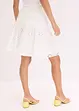 Minirok met eyeletborduursel, bonprix