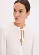 Blouse met gemetalliseerde strepen, bonprix