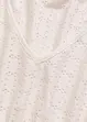 Shirt met broderie anglaise, bonprix