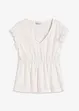 Shirt met broderie anglaise, bonprix