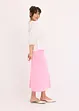 Blouse met pofmouwen en diep uitgesneden achterkant, bonprix