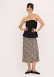 Blouse zonder mouwen met ballonzoom, bonprix