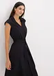 Jurk met strikceintuur, bonprix