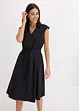 Jurk met strikceintuur, bonprix