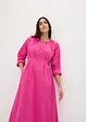 Maxi jurk van popeline, bonprix