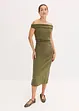 Carmen midi jurk, bonprix
