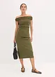 Carmen midi jurk, bonprix