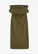 Carmen midi jurk, bonprix