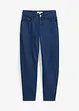 Barrel jeans mid waist, biologisch katoen, bonprix