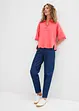 Barrel jeans mid waist, biologisch katoen, bonprix