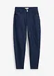 Barrel jeans mid waist, biologisch katoen, bonprix