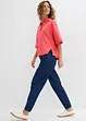 Barrel jeans mid waist, biologisch katoen, bonprix