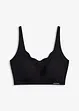 Feel Comfort lasercut T-shirt bh zonder beugels met gewatteerde cups, bonprix