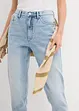 Mom jeans, high waist, low stretch cropped, bonprix
