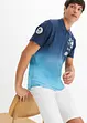 Poloshirt van katoen met kleurverloop en korte mouw, bonprix