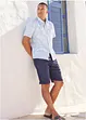 Regular fit bermuda van linnen, bonprix