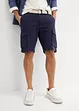 Cargo bermuda met linnen en riem, regular fit, bonprix
