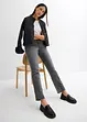 Straight jeans mid waist, bonprix
